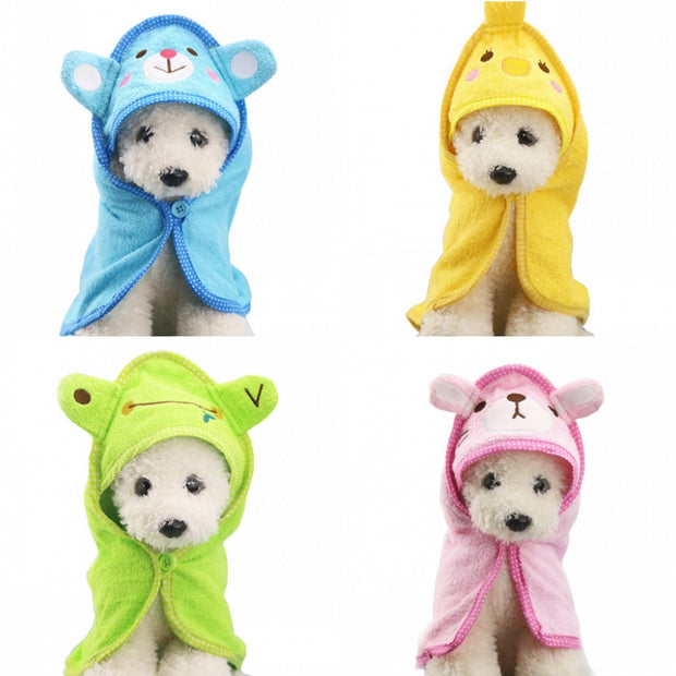 2019 New Cat Dog Towel Microfiber Drying Soft Dog Bathrobe Super Absorbent Bath Towel For Pet Puppy Grooming Supplies