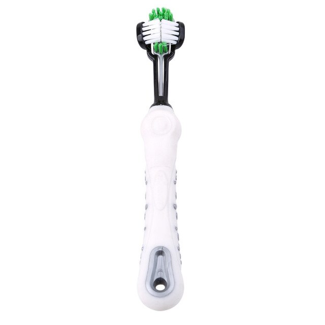 Hot Selling Three Sided Pet Toothbrush Dog Brush Addition Bad Breath Tartar Teeth Care Dog Cat Cleaning Mouth YH-461651