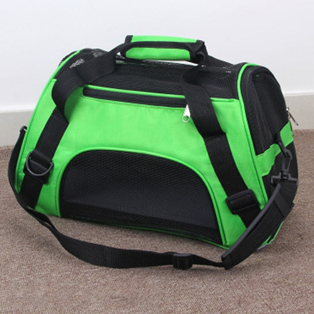 Portable Dog Cat Carrier Bag Pet Puppy Travel Bags Breathable Mesh Small Dog Cat Dogs Outdoor Tent Carrier Outgoing Pets Handbag