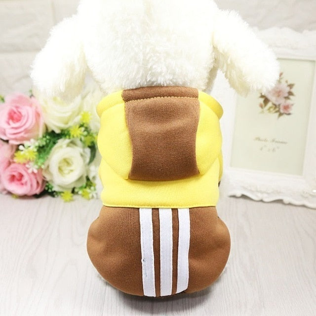 Cartoon French Bulldog Small Dog Clothes Winter Chihuahua Coat Pug Puppy Dog Hoodies Pet Clothes Ropa Perro Dogs Pets Clothing