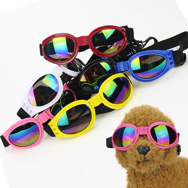 Pet glasses multicolor cat dog sunglasses creative trend sunglasses foldable dog glasses goggles pet supplies