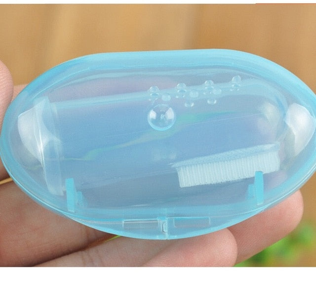 New hot super soft pet finger toothbrush pet dog pet cat brush bad smell tartar tooth cleaning tool dog  cleaning supplies 2019