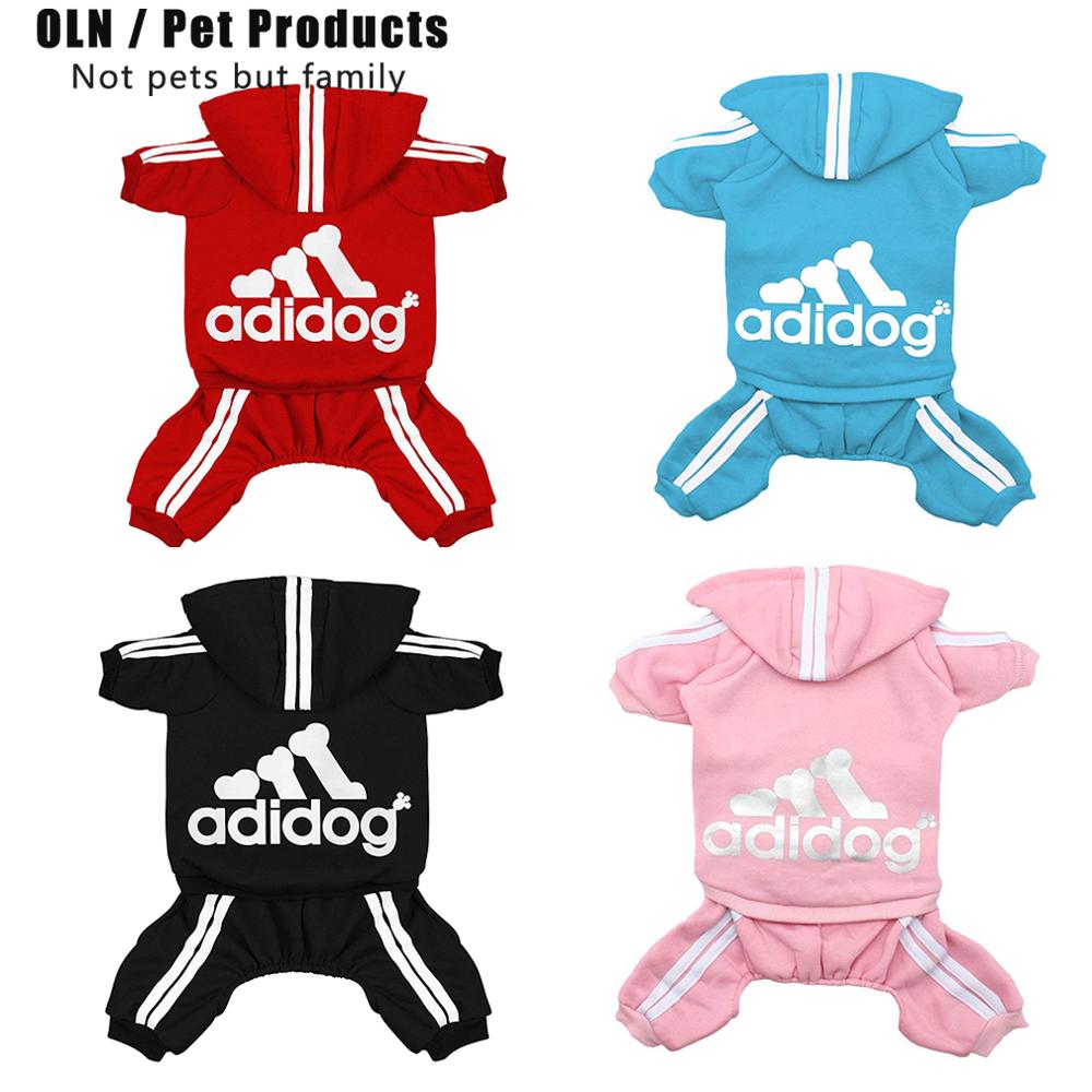 Pet Clothes for Dog Cat Puppy Hoodies Coat Winter Sweatshirt Warm Sweater Dog Outfits  dog jacket Pet four-legged clothes