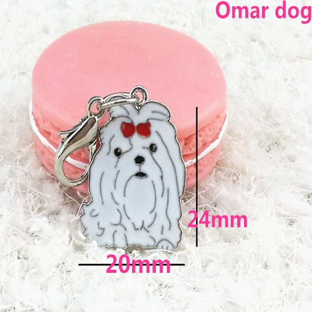 New Painted Pet Pendant  High Quality Pet Pendant Pet Keychain Pet Decorations  Variety Suitable For All Kinds Of Dogs